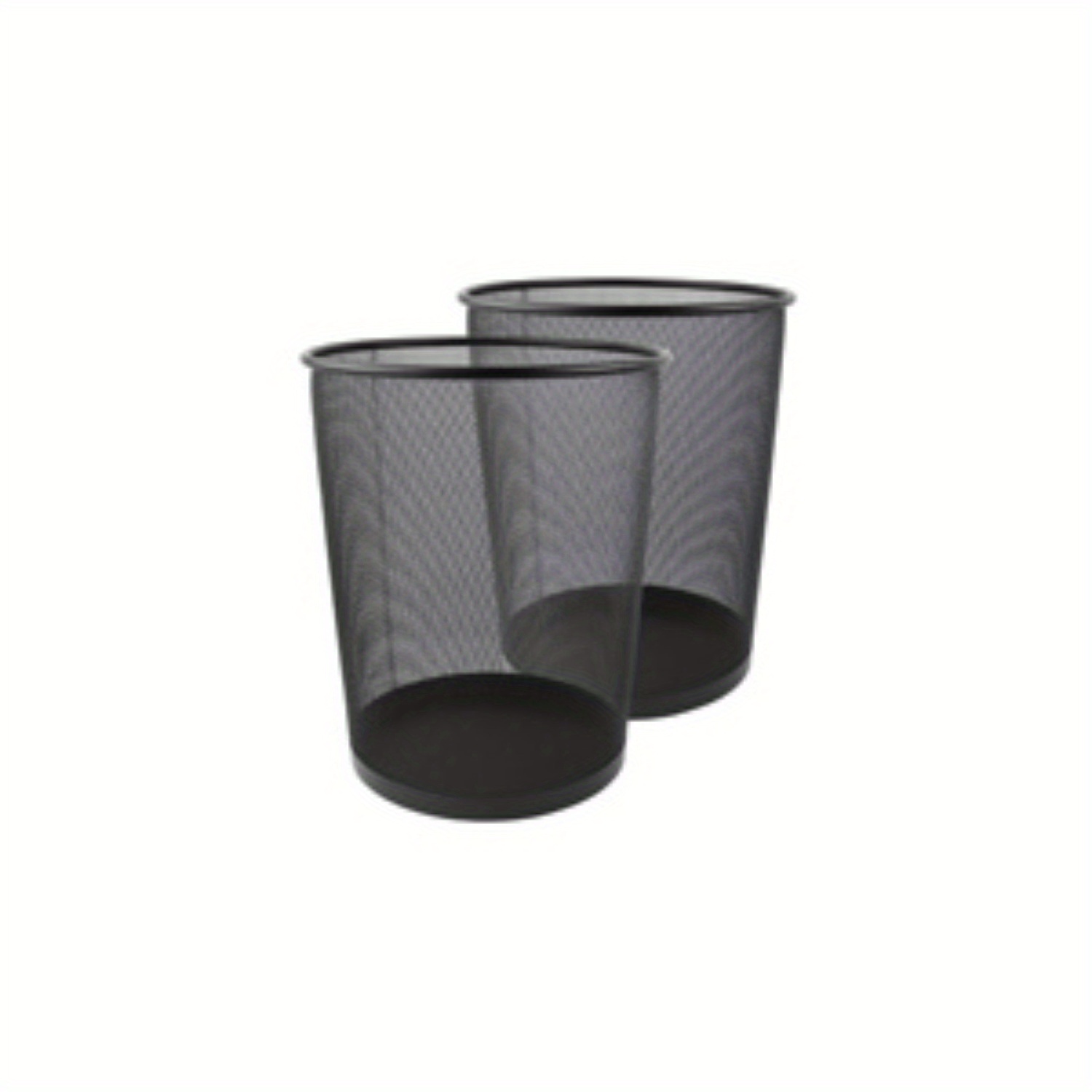pack of 2 reinford   4 gallon metal wire mesh trash bins open top breathable design lightweight   waste baskets for home office kitchen dorm Product details 8