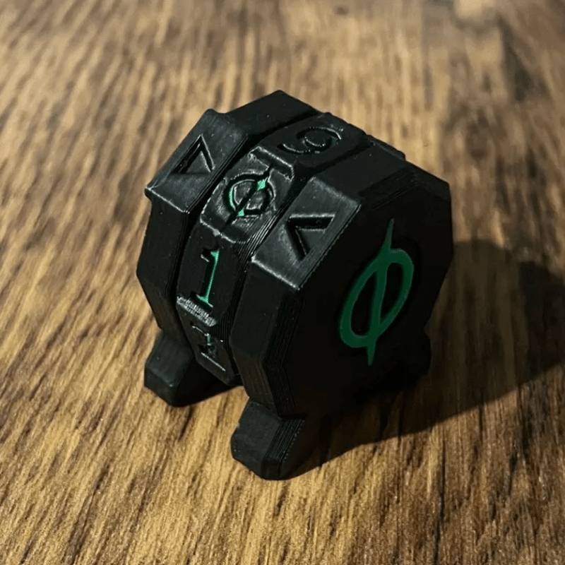 TEMU A Poison Monitor For , Featuring An Adjustable Dial To Track Negative Effects And Toxin Levels, An Essential Accessory For Tabletop Rpgs And
