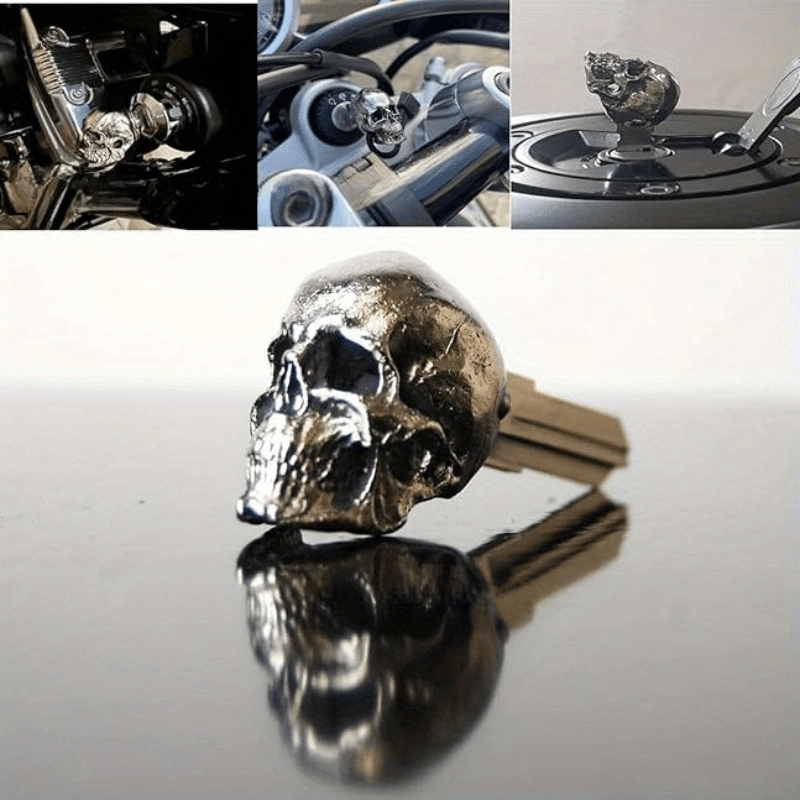 skull keychain sold on Temu United States