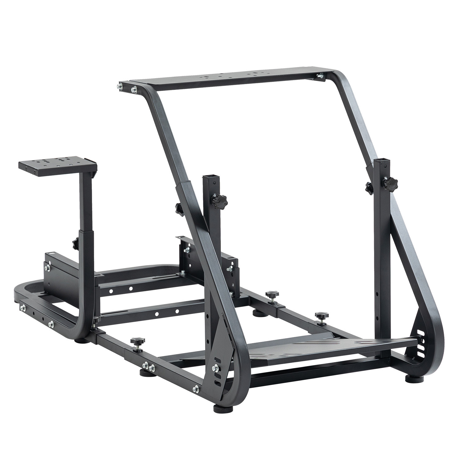 TEMU Zootopo G29 Cockpit de simulateur de course compatible avec Logitech// G25 , support de volant montable pour moniteur, volant, pédales et de