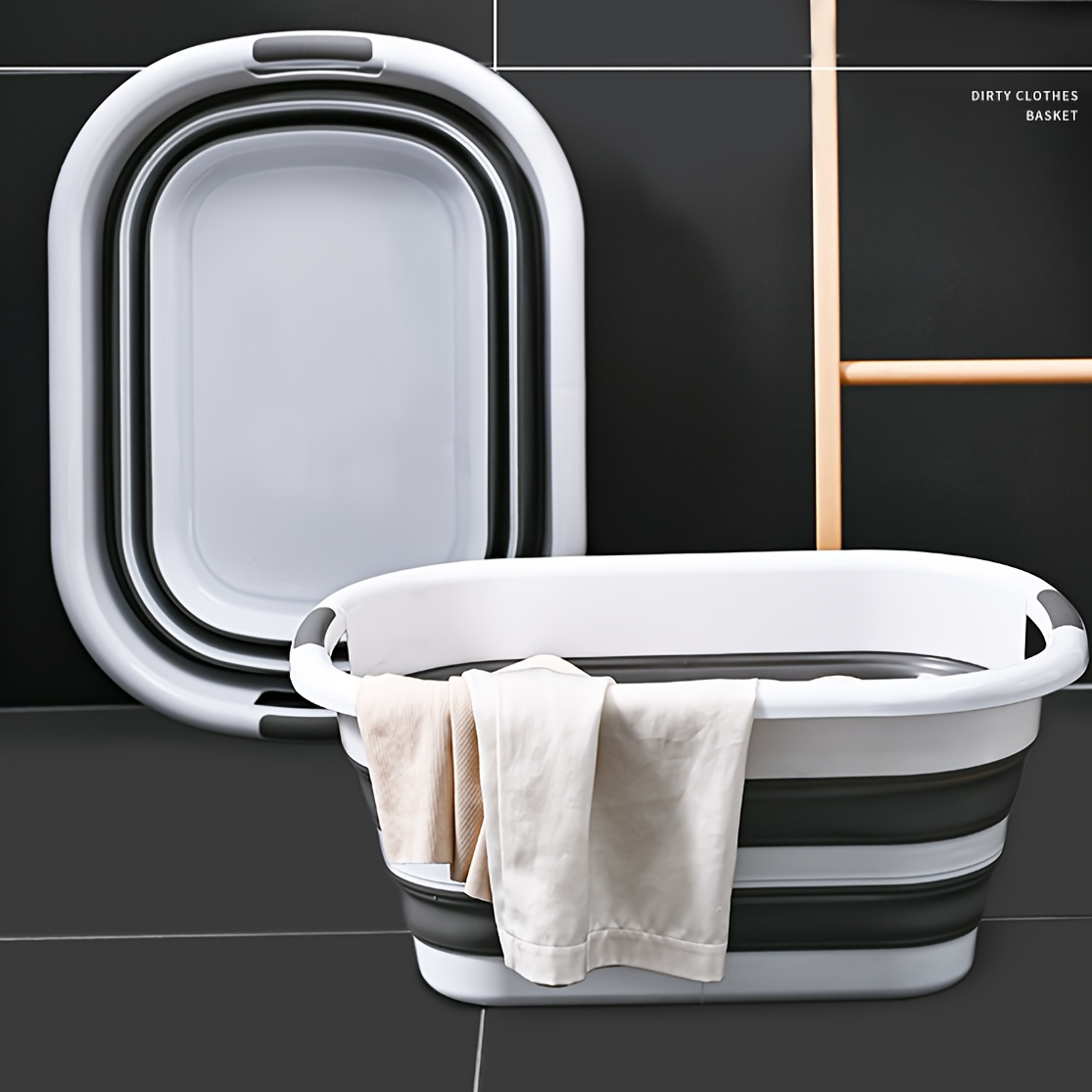foldable portable dog bath tub with non slip base   pet bath bucket suitable for dogs cats and   soaking compact portable pet bathtub easy to store Product details 3
