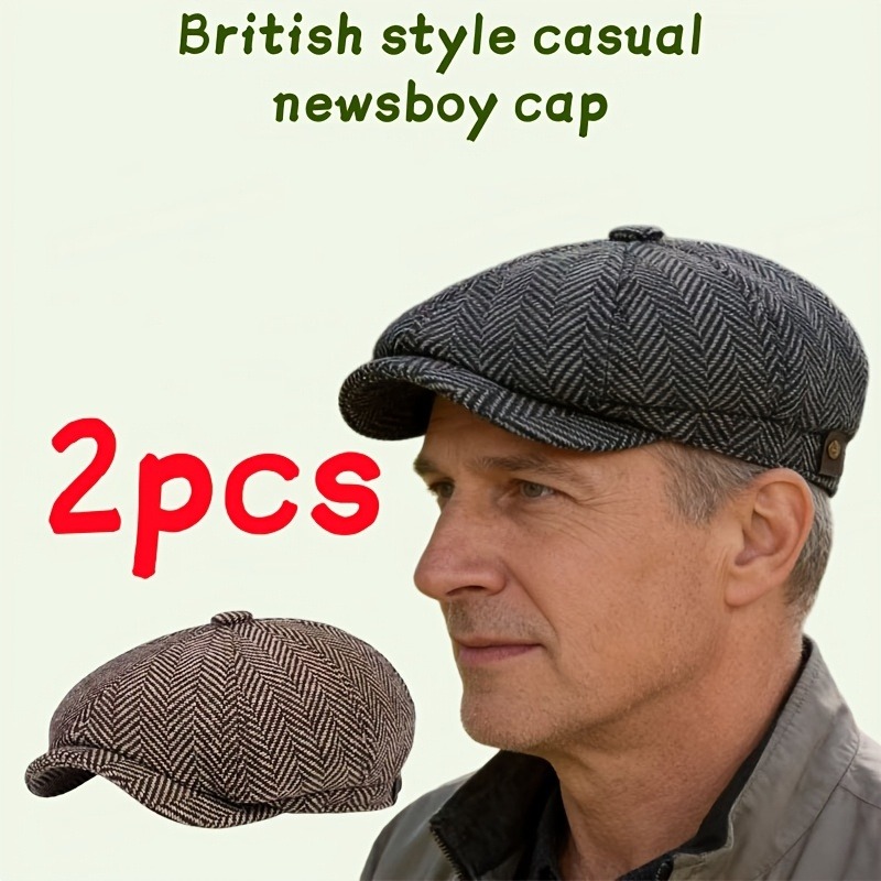 newsboy cap sold on Temu United States