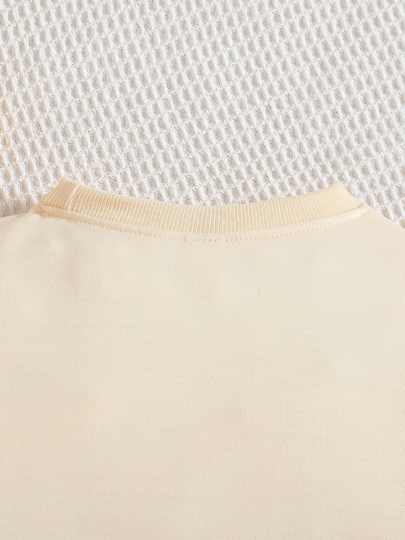 4-delige Meisjes Winter Trui Set - Schattige Bel & Strik Letter Print Ronde Hals Zachte Blouses voor Uniform