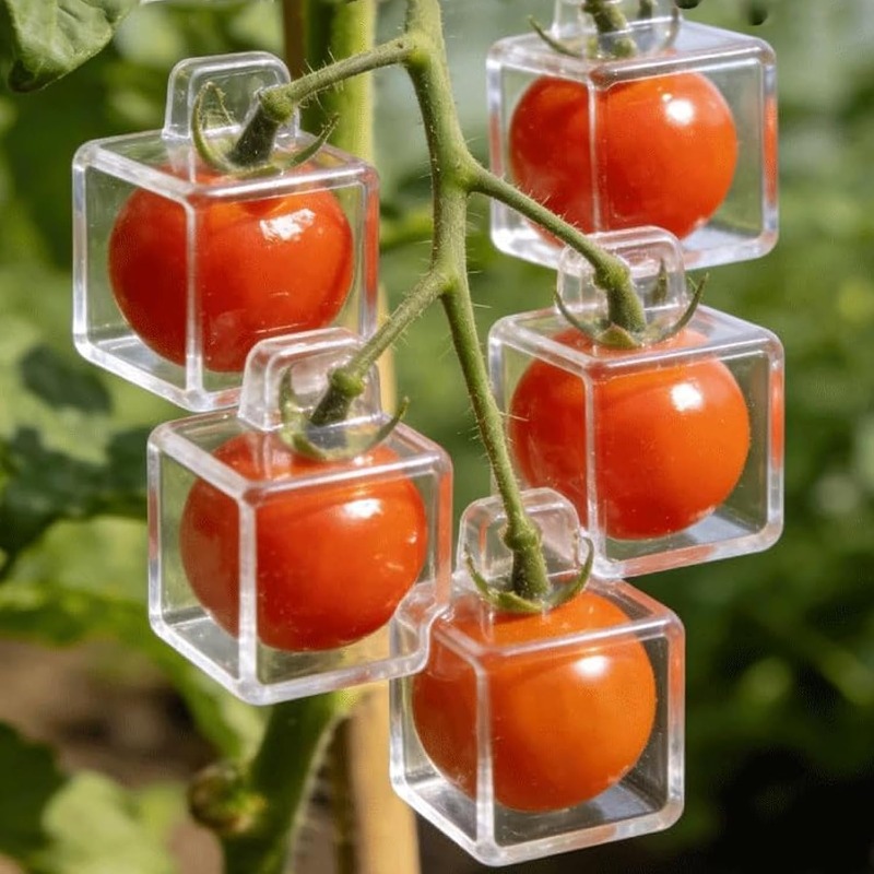 fruit shaping molds for cultivating unique     shaped fruits and vegetables creative fruit shaper reusable transparent plastic plant shaper Product details 0