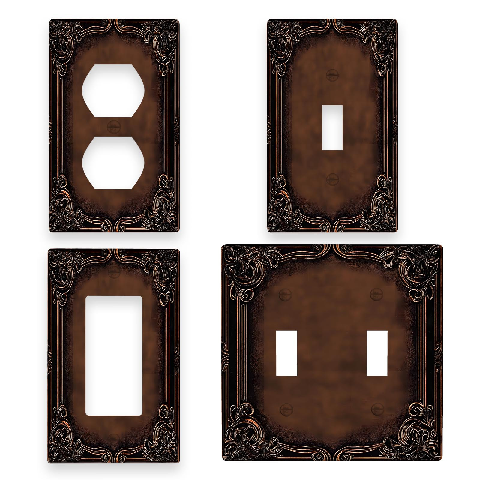 

Chic Light For Switch Cover - Decorative Wall Plate For 1 Gang, , No Battery Needed