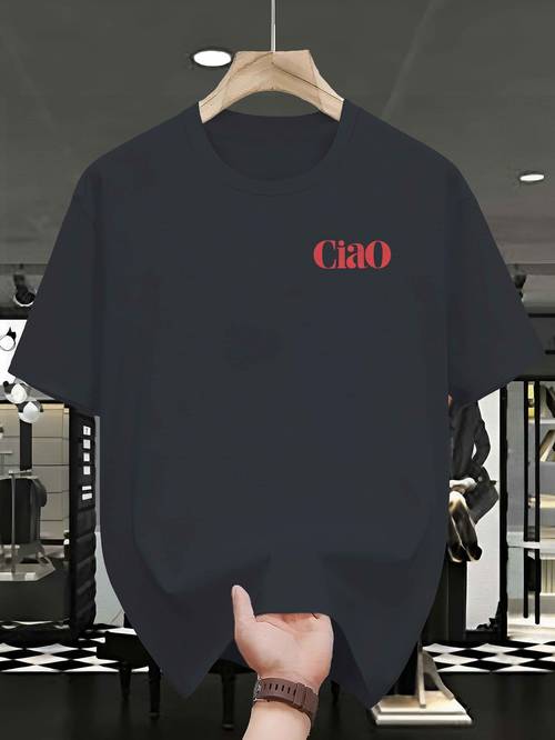 lab print tee shirt tees for men casual short sleeve t shirt for summer