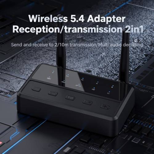 2 in 1 wireless 5 4 adapter transmitter receiver adaptive hd ll hifi wireless audio adapter 3 5mm aux rca for tv pc headphone mp3 music player audio car kit receiver adapter wireless audio