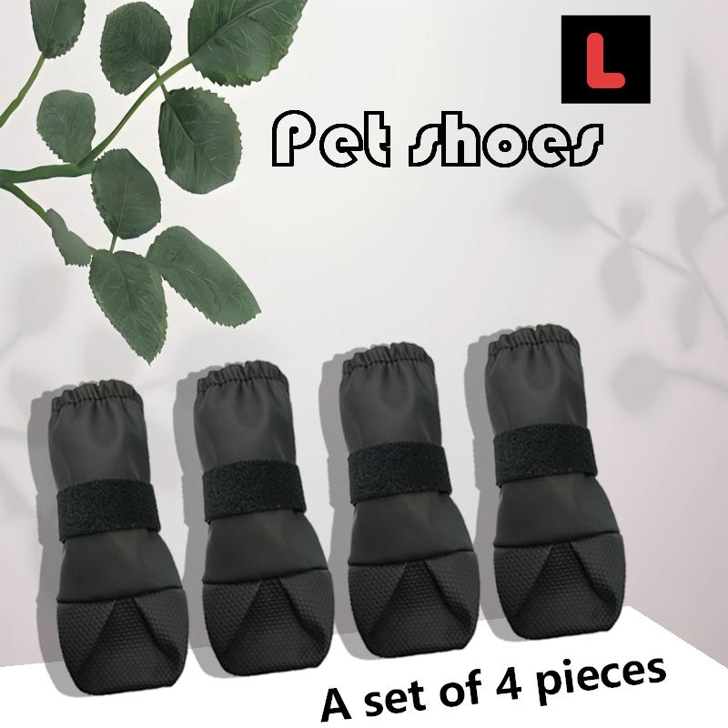 TEMU [Estilo para Todas ] 4 Botas para Mascotas, Protectores para Patas de Perro, Botas Esenciales para Viajes al para Perros, Cordón y Cierre de