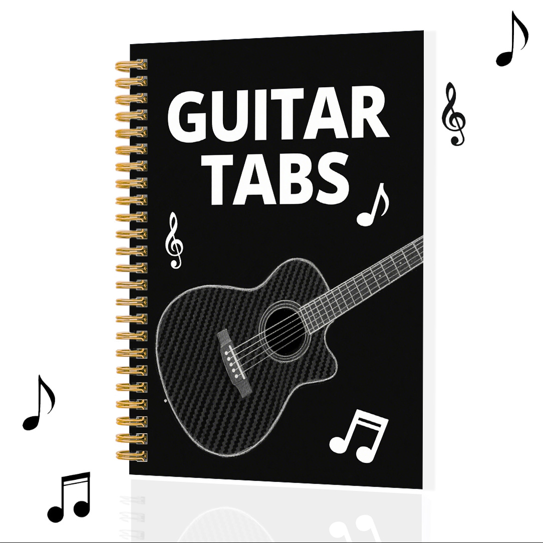 TEMU 1pc Carnet de Partitions A5 avec 8 Portées - Feuilles de Musique Vierges pour Composition - Carnet de Composition pour Compositeurs et
