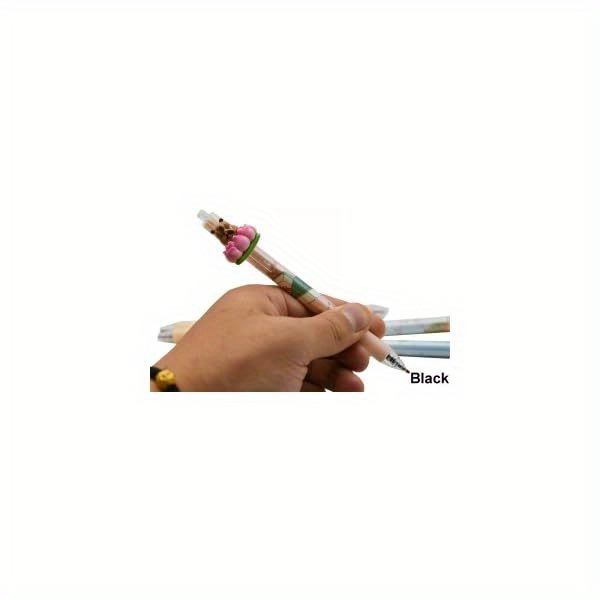 6pcs capybara rollerball gel pens cartoon animal pen retractable priting pens novelty pen black ink for school party office cute gel pens cute pens for gel pens set colored gel pens pastel gel pens party favors writing tools   stationery   smooth ink flow comfortable grip office workers creative writers Product details 4