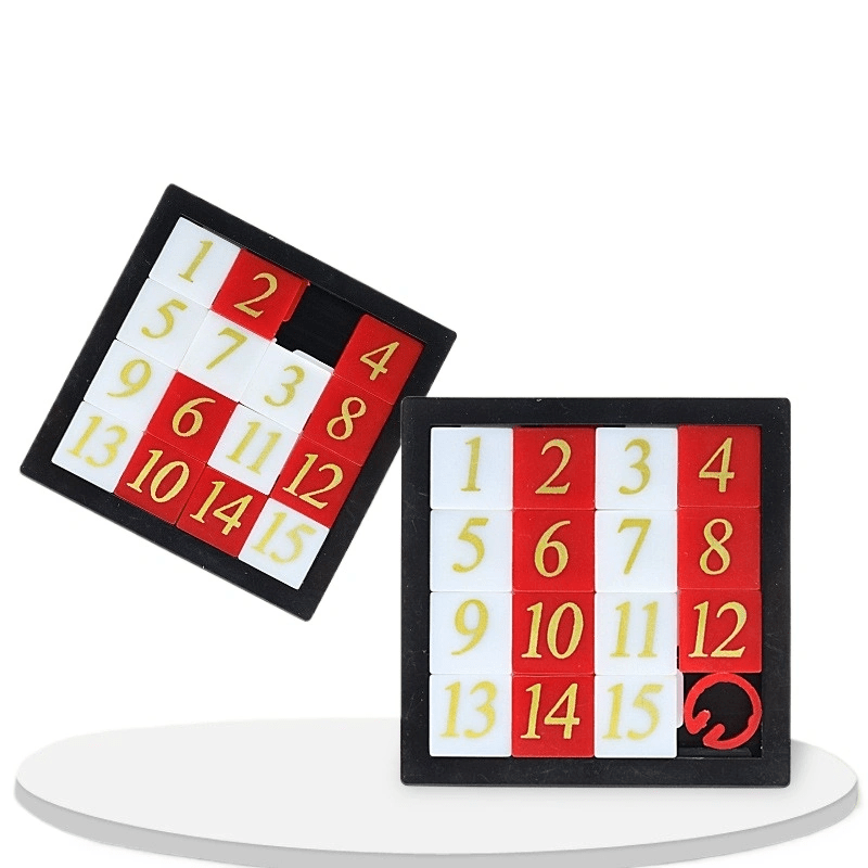 4 15-Grid Number Sliding Puzzles