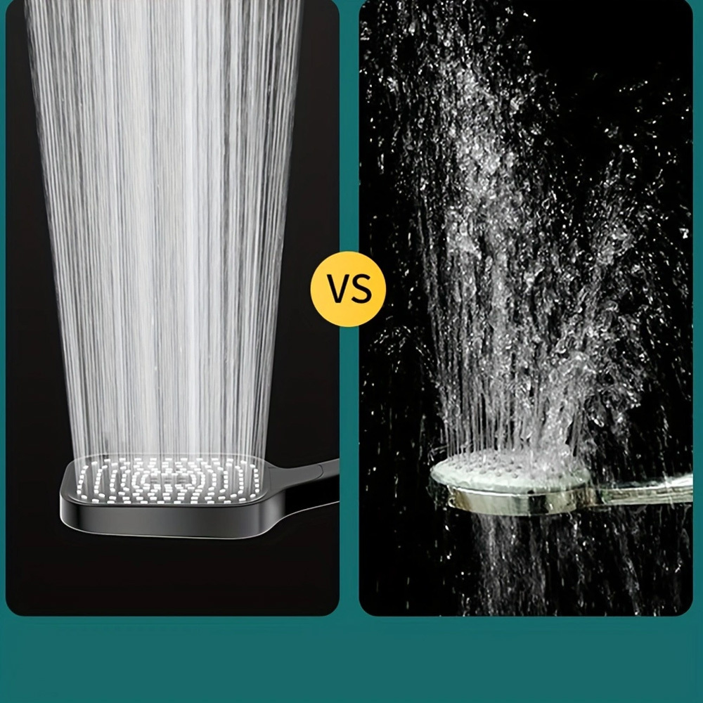 Extra Large 3-Mode Shower Head Kit with 2M Hose