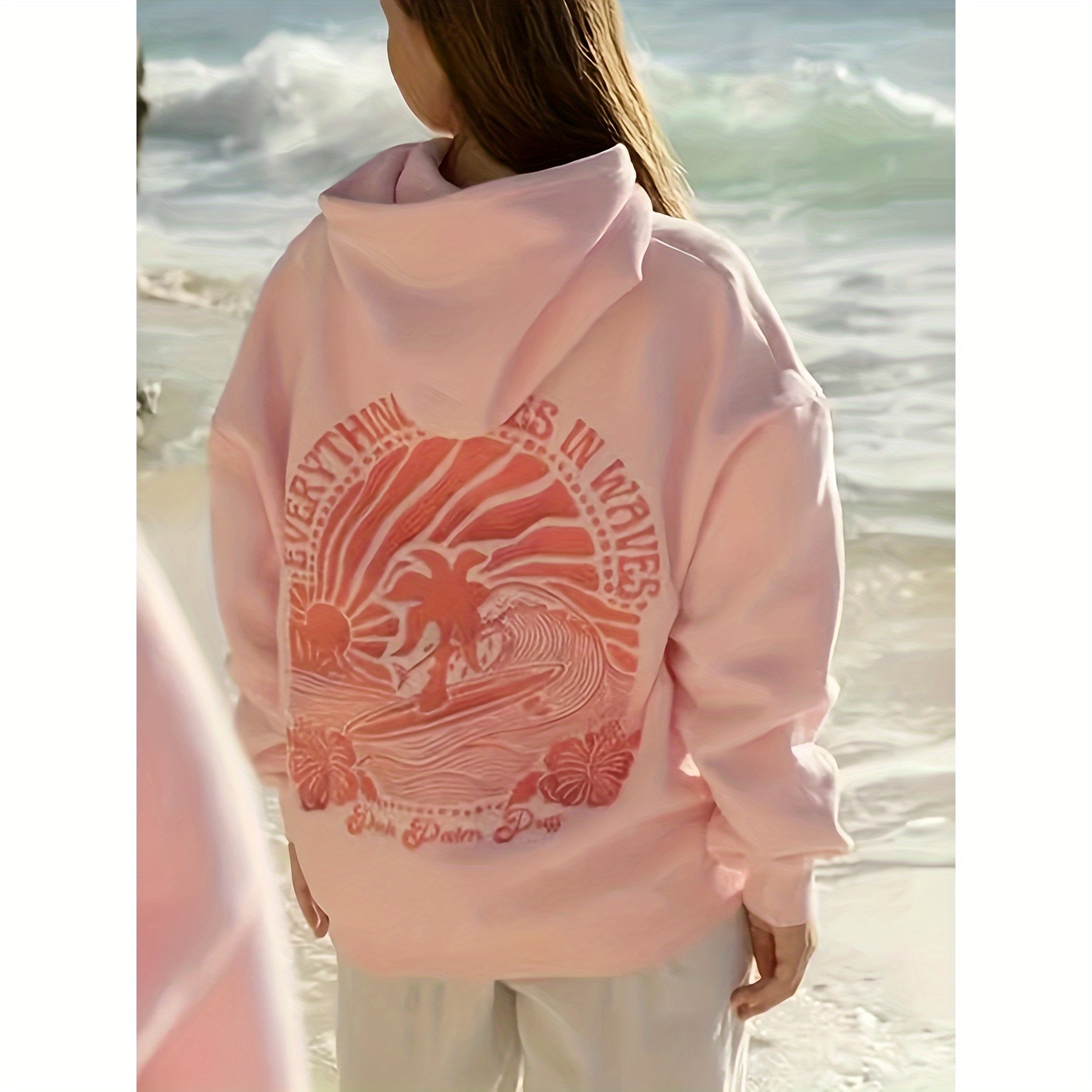women's lightweight hooded pullover soft     - Temu