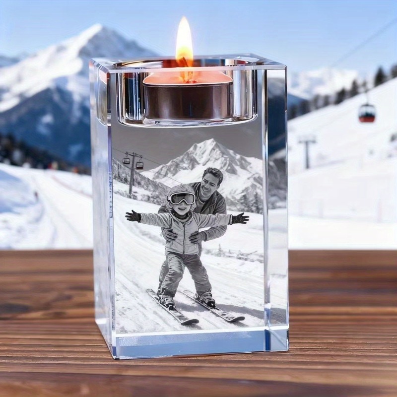 TEMU Holder, A Gift For Couples And Families, Symbolizing Eternal . Customized Easter Gift With Personalized Photo Laser-engraved Holder, A Romantic
