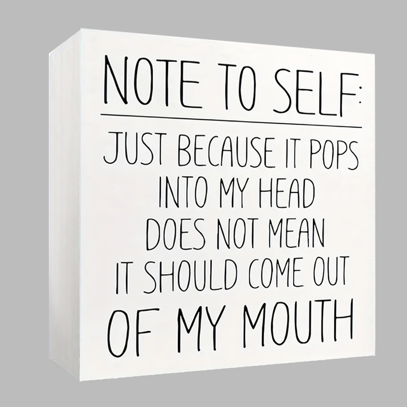 TEMU " Humorous Pvc Desk Sign - , No Power Needed, Multipurpose Use - Office & Home Decor, Ideal Gift For , , Office Desk Accessories