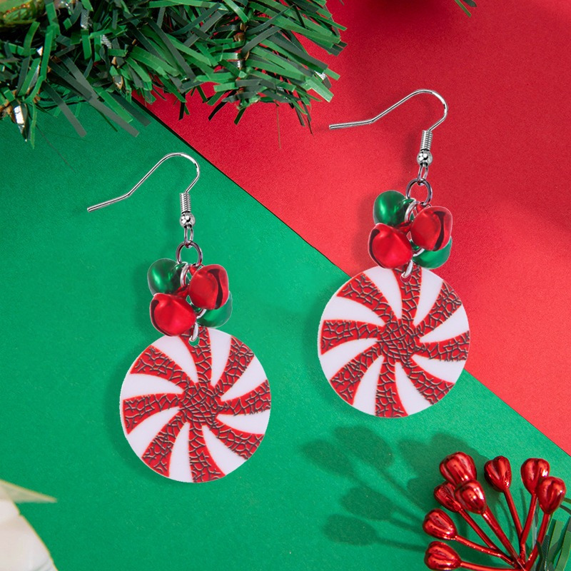 Women's Fashionable Drop Earrings with Christmas Vibe