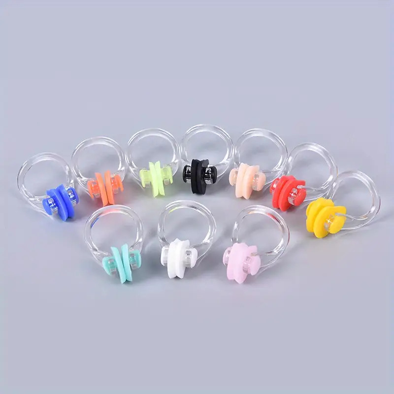 Soft Silicone Swimming Nose Clips, Comfortable for Diving and Surfing