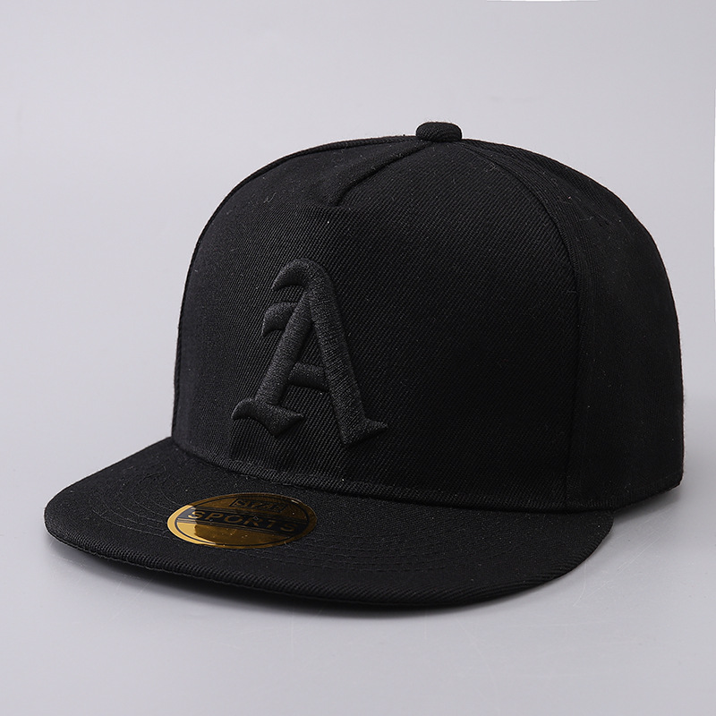 TEMU Embroidered A Letter Snapback, Hip Hop Color Blocking Wide Brim , Street Style Dad Hat For Men And Women, Urban Fashion Daily Wear