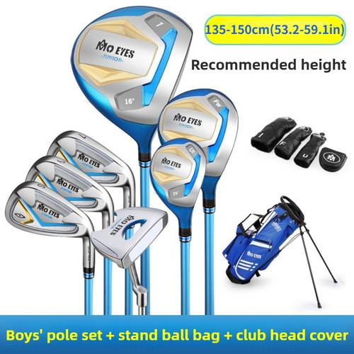 youth golf set pink silvery golf clubs for and carbon shafts stainless steel and titanium alloy heads rubber grips regular flex