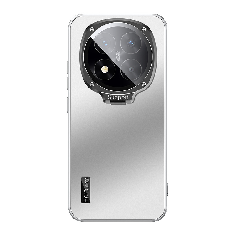TEMU Phone Case: Soft--color Invisible Bracket Full-coverage Lens Phone Case, Suitable For Redmi Note 15 Pro/15 Pro /15/14 Pro /14 Pro/14