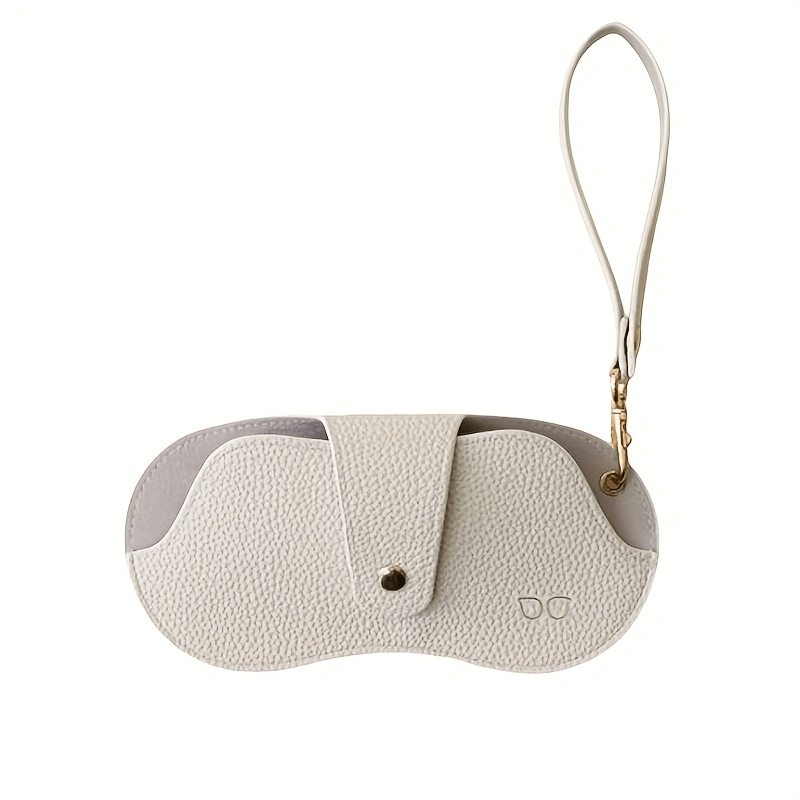 TEMU 1pc Fashionable Glasses Case, 3 Colors Available, Compact And Portable, Detachable Construction, Durable And Tough Shell, Convenient For Daily