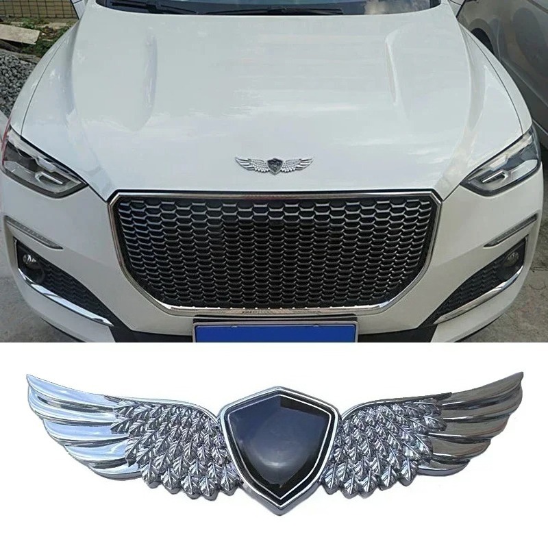 TEMU Car Front Rear Badge Metal Wings Stickers For C4 C3 C5 C1 Ds3 Ds5 Ds4 Jumper Berlingo Zx 2 Modification Decoration