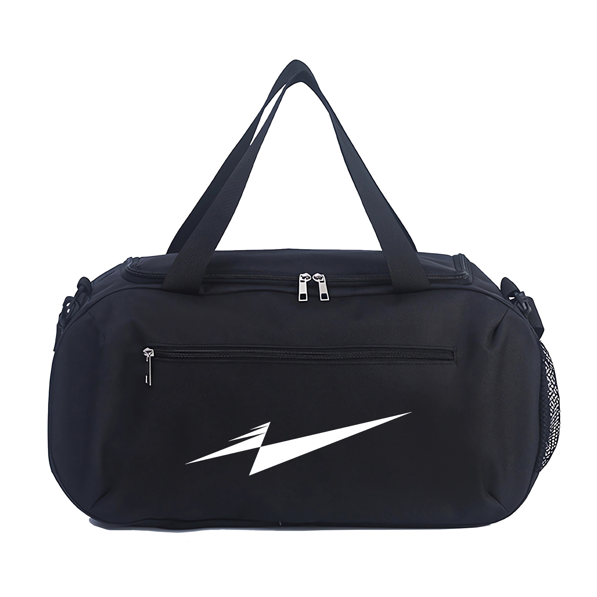 E-shop Geräumige Sport-Duffel-Tasche mit Blitzdruck-Design - Mehrfachfach-Sport-Handtasche für Fitnessgeräte, Schuhe, Handtücher, Leicht Langlebig für