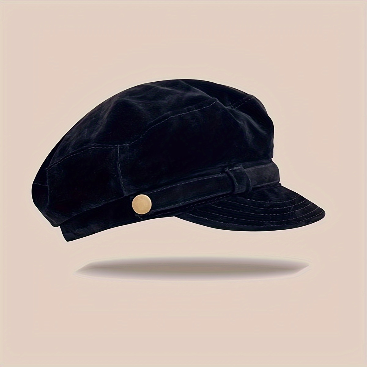 TEMU New Autumn Beret With A Vintage British Style, A Chic Newsboy Cap For Women, Exuding A Sense Of And American Trendy Octagonal Hat, Perfect For