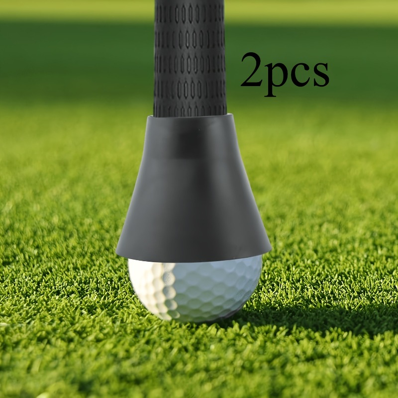 TEMU Golf Ball Retriever -install Grip Suction Cup - Heavy-duty Durable Shaft, Suitable For Putters, Irons And Sand Wedges - Compatible With All Golf
