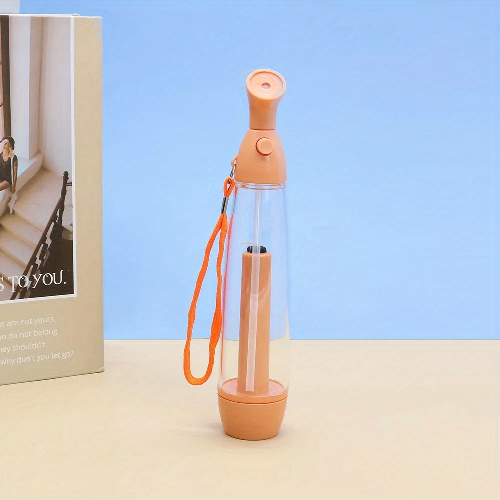 TEMU 1pc Water Spray Bottle Summer Cooling Mister Refillable Personal Mist Pump For Outdoor Use Bathroom Accessories