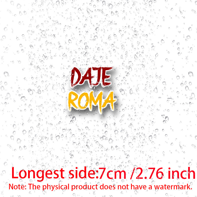 TEMU Adesivo Roma , Decalcomanie per Laptop, Borracce, Telefoni, Auto, Camion, Furgoni, SUV, Moto, Vernice per Veicoli, Finestre, Muri, Ecc.