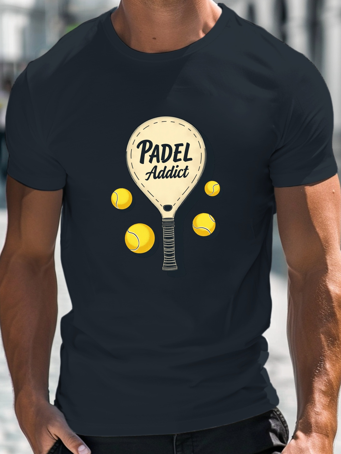 Scegliere Abbigliamento Padel Abbigliamento Maglietta Padel Casual