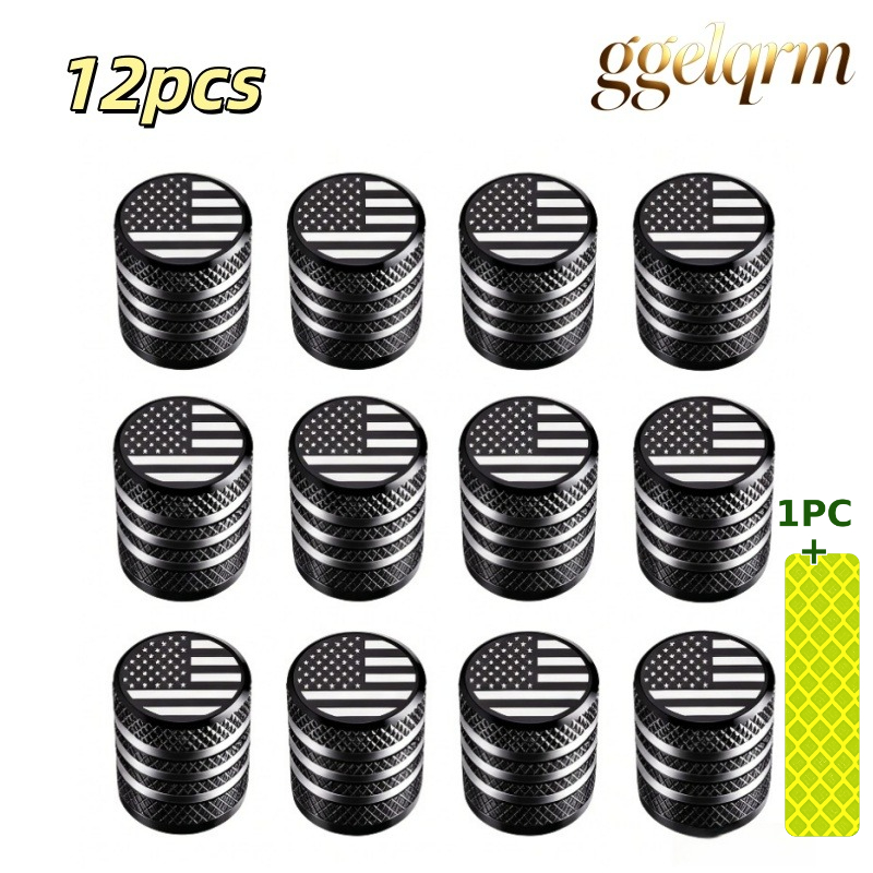 TEMU 12pcs Tire Valve Stem , Automotive Accessories, Gadgets, Tire Valve Stem Decorative Caps, Decor For Girls, Gadgets, - Leak-proof Tire Valve Stem