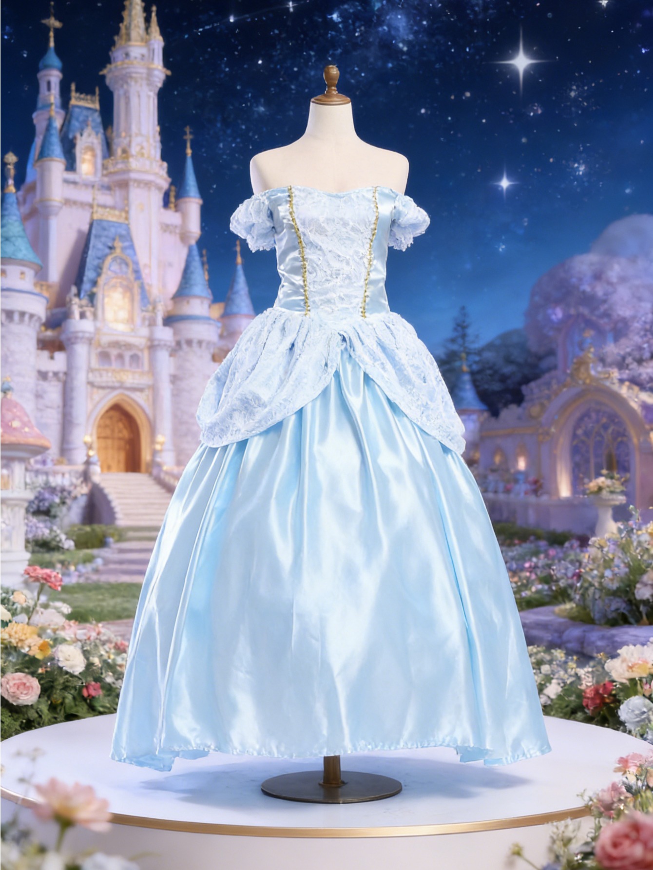 adult princess dress sold on Temu United States