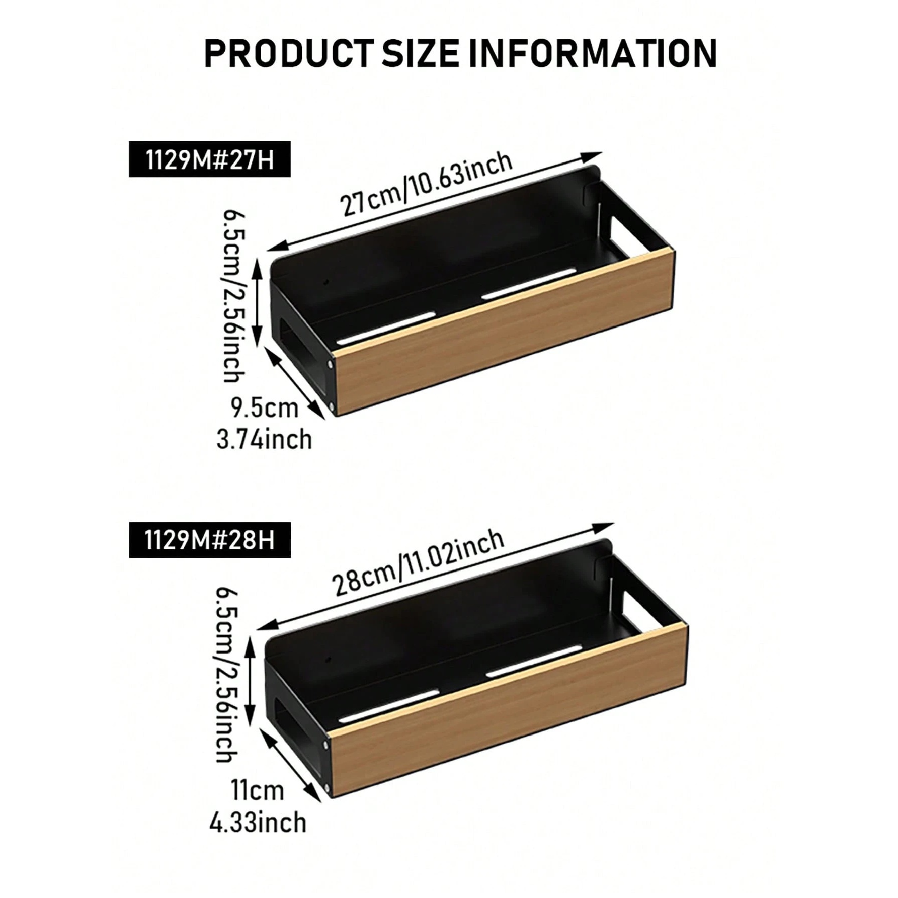 Image of Set Of 2 Magnetic Spice Racks, Suitable For Sides Of Refrigerators And Ovens; Wooden Spice Storage Boxes; Kitchen Spice Organizers; Space- Storage Containers; Household Kitchen Storage Items