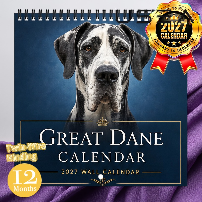 2027 Wall Calendar Planner With Twin Wire Spiral Binding - Large Monthly Blocks, 12-month Calendar Suitable For…: retailer-supplied image