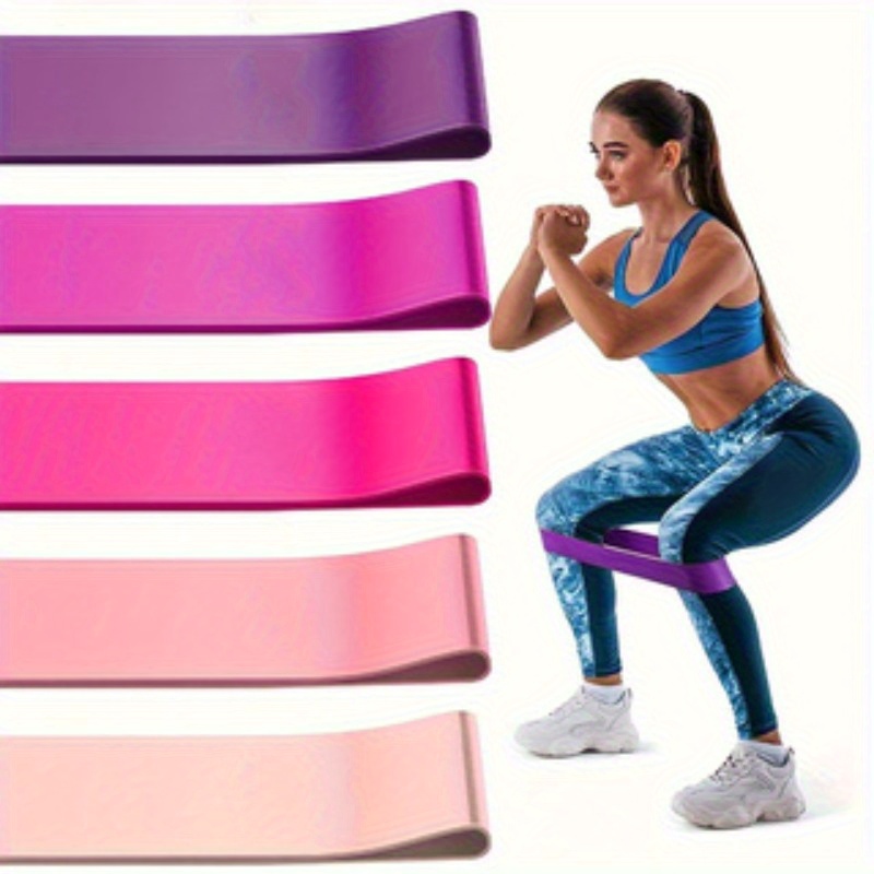 2pcs tpe   band set suitable for yoga pilates   training gymnastics   ideal for mothers day christmas valentines day and thanksgiving