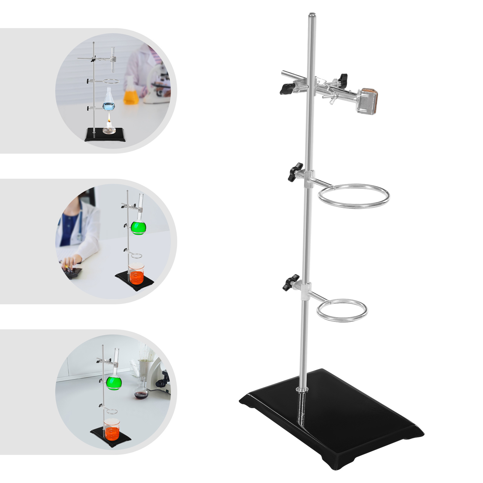 Gdrasuya10 Lab Stands, Lab Stand Set, Lab Stand And Clamp Set