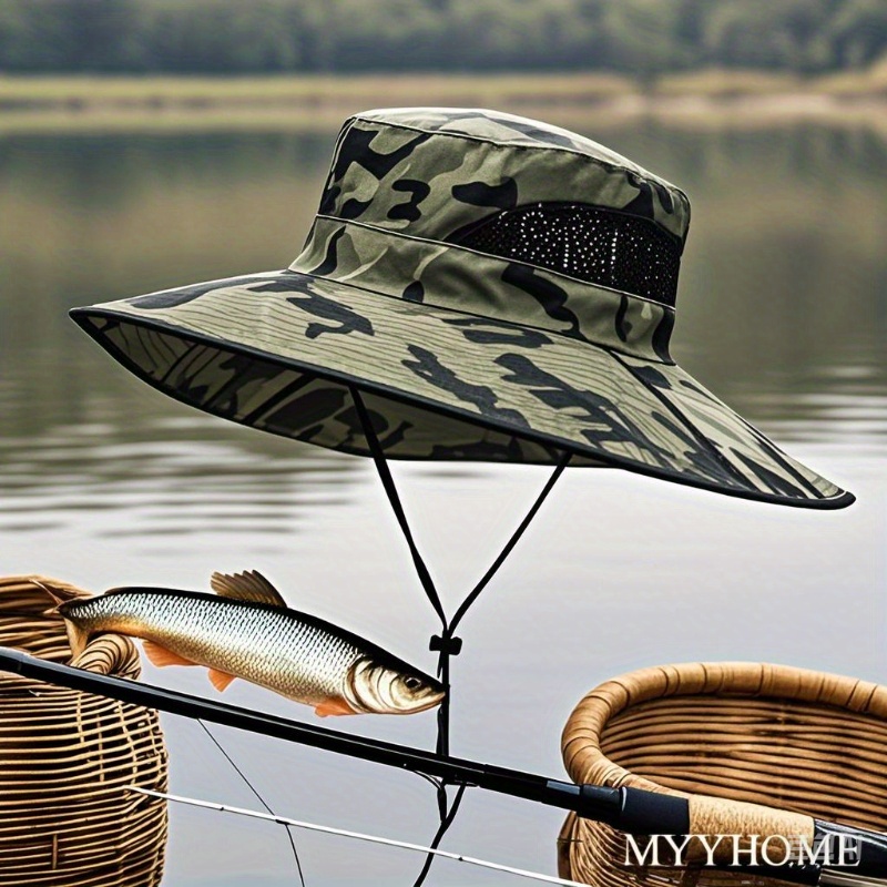 unisex outdoor sun hat extra large brim fishing cap wide Temu Oman