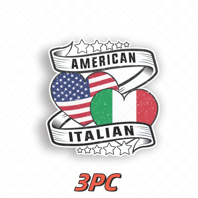 

3pcs & Italian Decals - , -adhesive For