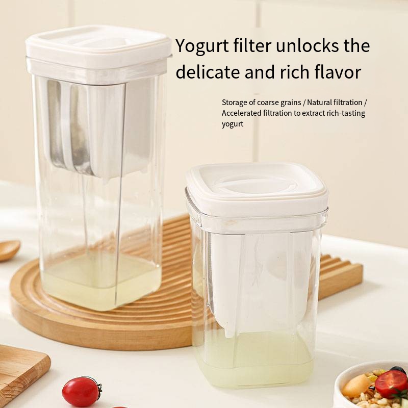 TEMU Home Diy Yogurt Filter, Cold Brew Whey Separator, Surface Mesh Filtration To Nutrients. Durable And Reusable, For Beginners, A Must-have Healthy