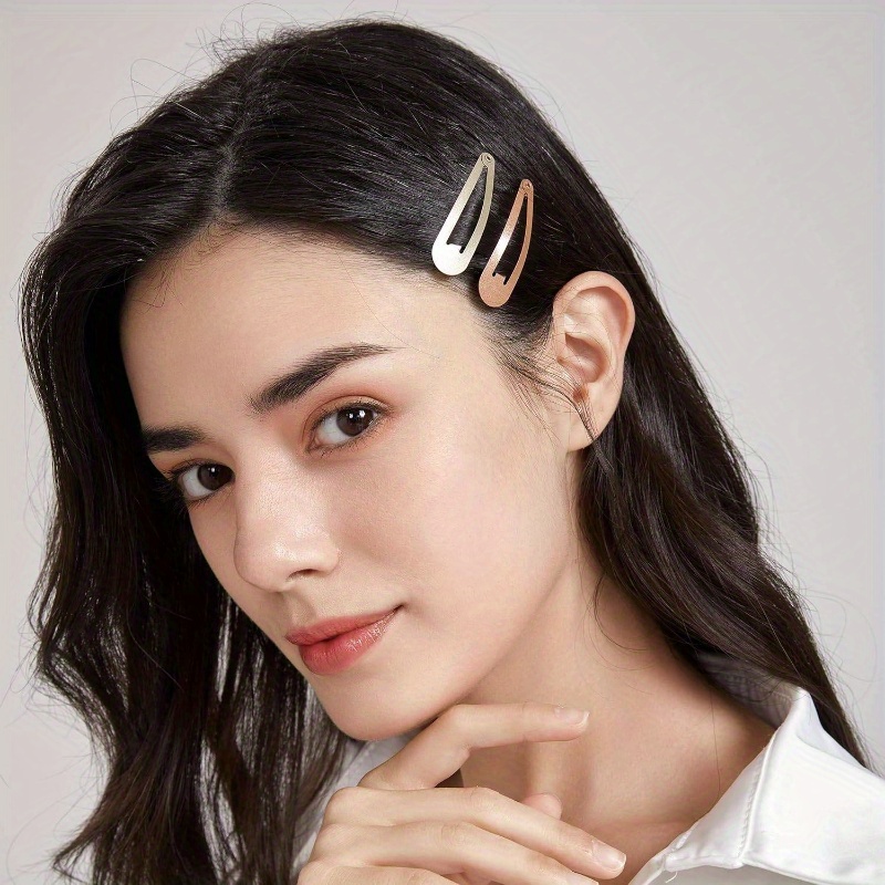 hair clip set 102   set braided hair clips for women bobby pins 60pcs   elastics ties 30pcs snap hair clips 12pcs blonde Product details 3