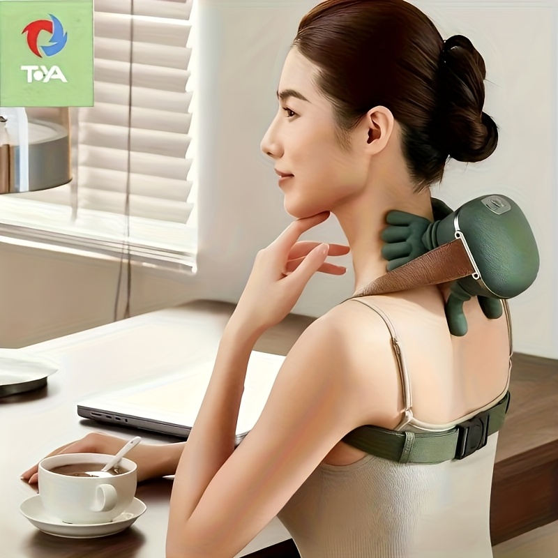 Shoulder And Neck Massage Master, Lower Abdominal Massage, Shiatsu Back And Neck Massager, Kneading Massage Pillow, Electric Massager, Therapeutic Massage, Shiatsu Massager, Deep Tissue Massage, Unisex Gift