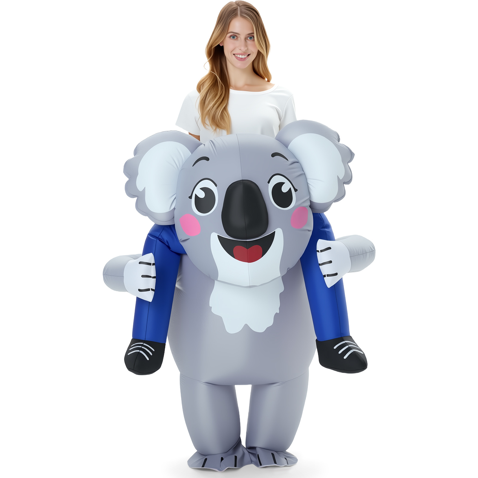 blow up costume sold on Temu United States