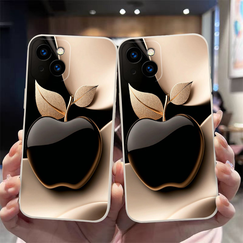 

Applicable To Iphone16 Max 14 Plus 13 Pro 12 11 Lovely Fashion Popular Couple Sisters Holiday Gifts High-end Mobile Phonetpu White Softshell-ua097