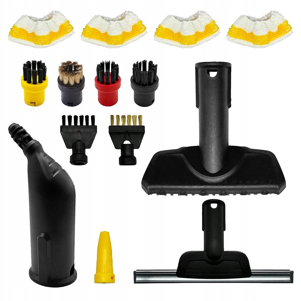 14x Accessories For Karcher Steam Cleaners Hand Nozzle Sc1 Sc2 Sc3 Sc4 Sc5 Round Brush De