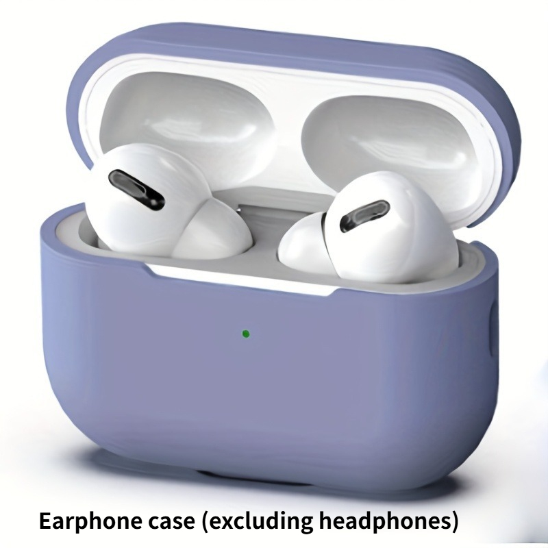 imagen del artículo Adorable y compacto soporte para auriculares, funda protectora para Airpod Pro, disponible en varios colores - Fabricado con materiales ligeros, resistente a golpes, arañazos y resbalones, con una variedad de opciones de color | Conveniente para transportar, tacto suave