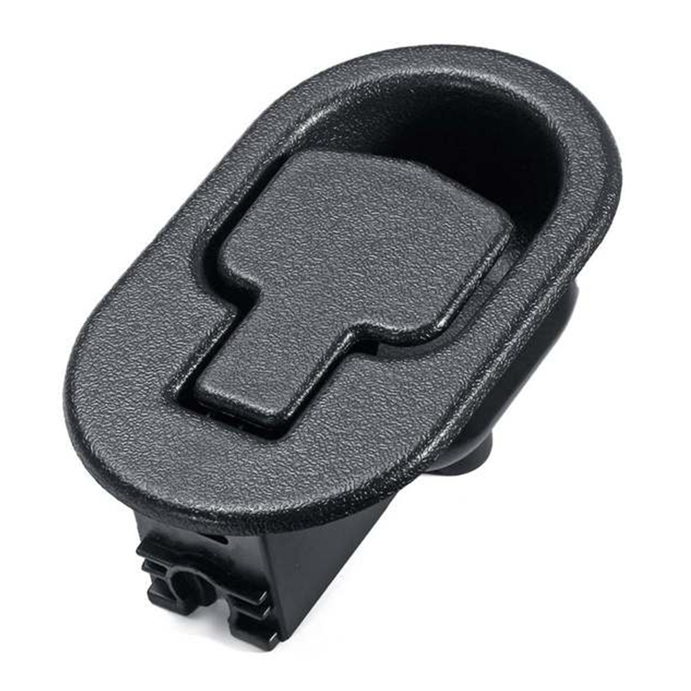 TEMU Tirette de remplacement pour fauteuil inclinable, ABS noir ovale 11 cm x 6,8 cm, compatible avec câble de 3 mm et 6 mm