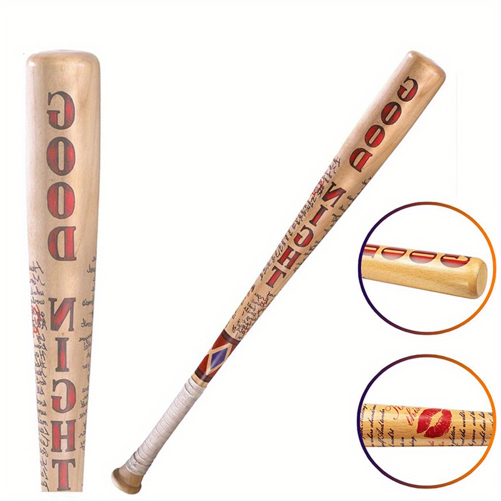 E-shop 32-Zoll Baseballschläger aus Holz für Erwachsene, entwickelt für Training und Übung, mit leichtem und rutschfestem Design