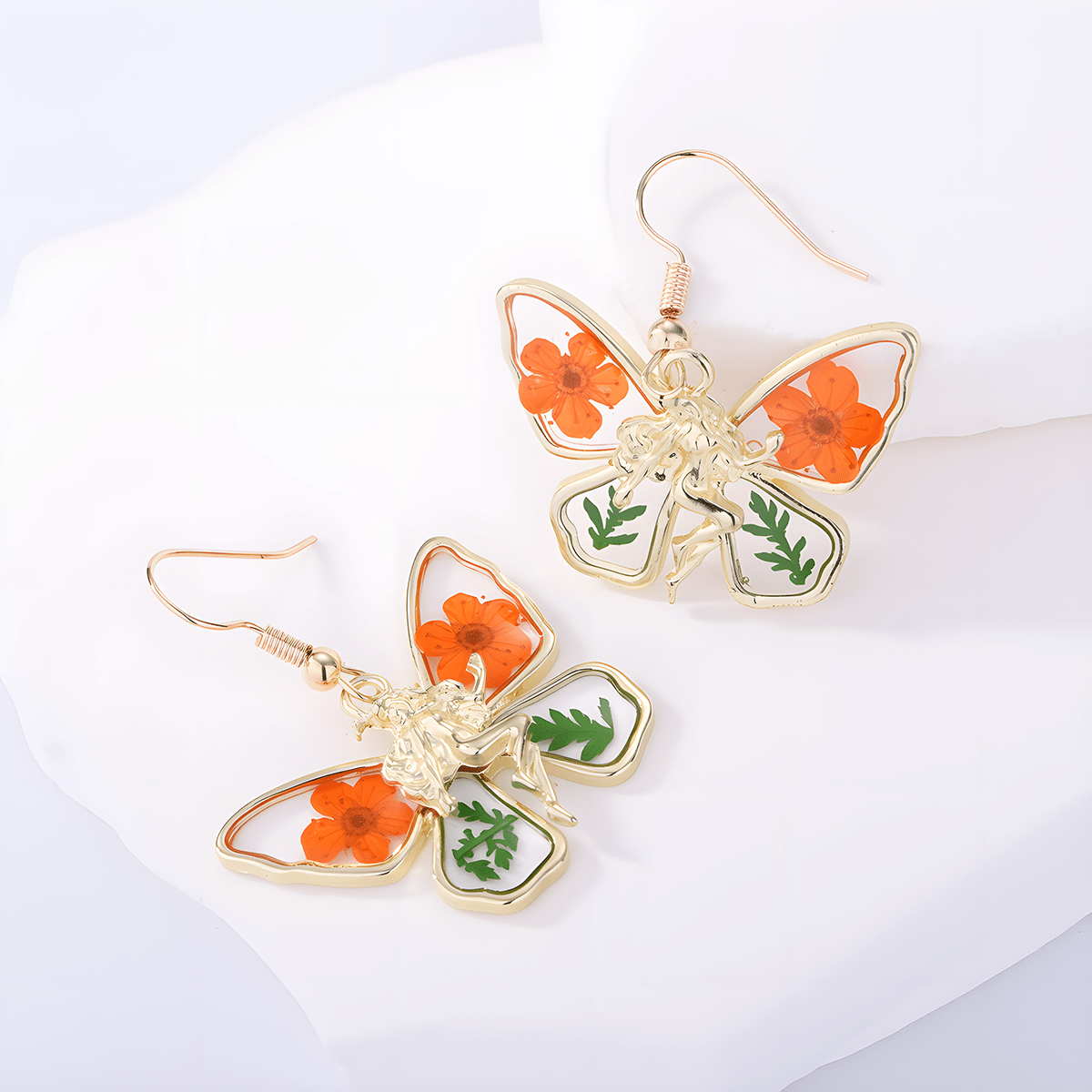 TEMU A Pair Of -shaped Earrings, Featuring A Style With A Vibrant And . Classic And Fashionable Accessories Are Suitable For Daily Wear And Gifting